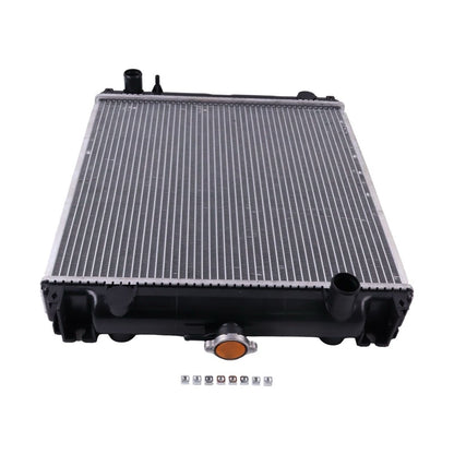 Radiator Assembly 129242-44500 fits Yanmar Engine 3TNV88-QTB 3TNV88-QTB1 3TNV88-QTB2