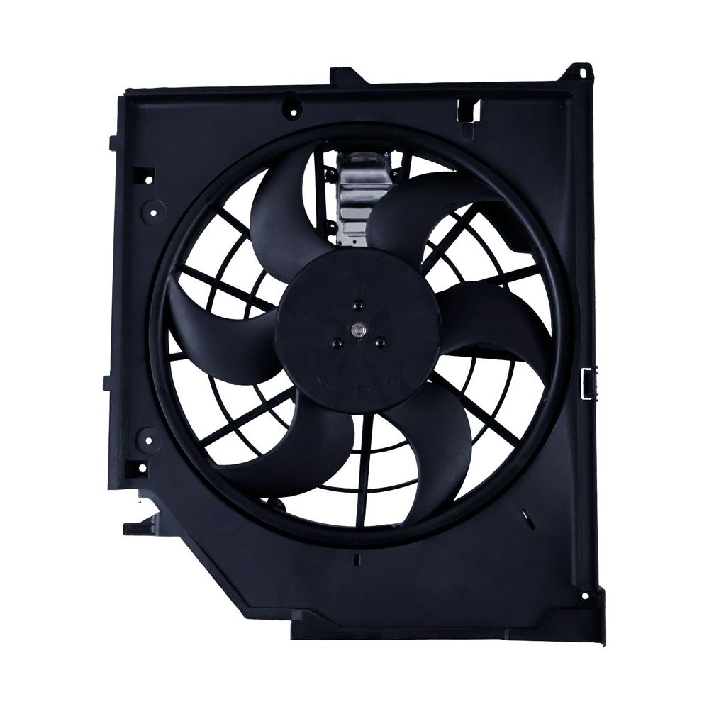 Radiator Cooling Fan Assembly 17117525508 17117561757 for use with BMW 323Ci 323i 323is 325Ci 325i 325xi 328Ci 328i 328is 330Ci 330i 330xi 1999-2006