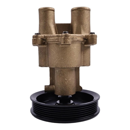 Raw Sea Water Pump with Pulley 46-8M0118067 46-862914T10 468M0122655 fits Mercury Mercruiser Engine 4.3L 5.0L 5.7L 6.2L 350 357 383 MAG MPI