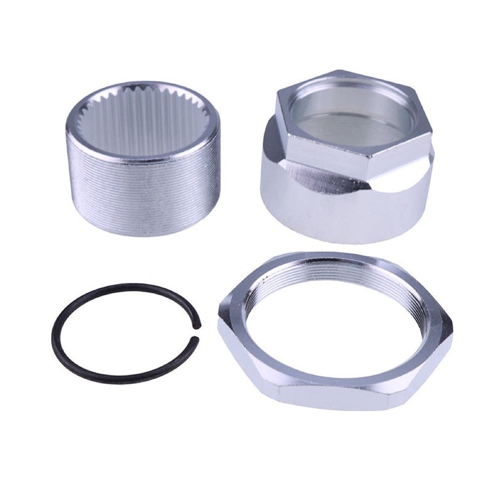 Rear Axle Lock Jam Sleeve Nut Clip 43127-HA2-000 90308-HB9-000 fits Honda ATV ATC250R TRX250X TRX300X TRX350 TRX400X