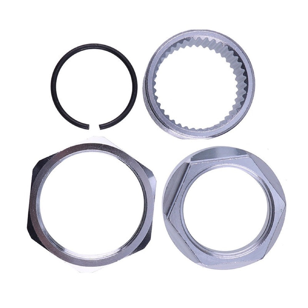 Rear Axle Lock Jam Sleeve Nut Clip 43127-HA2-000 90308-HB9-000 fits Honda ATV ATC250R TRX250X TRX300X TRX350 TRX400X