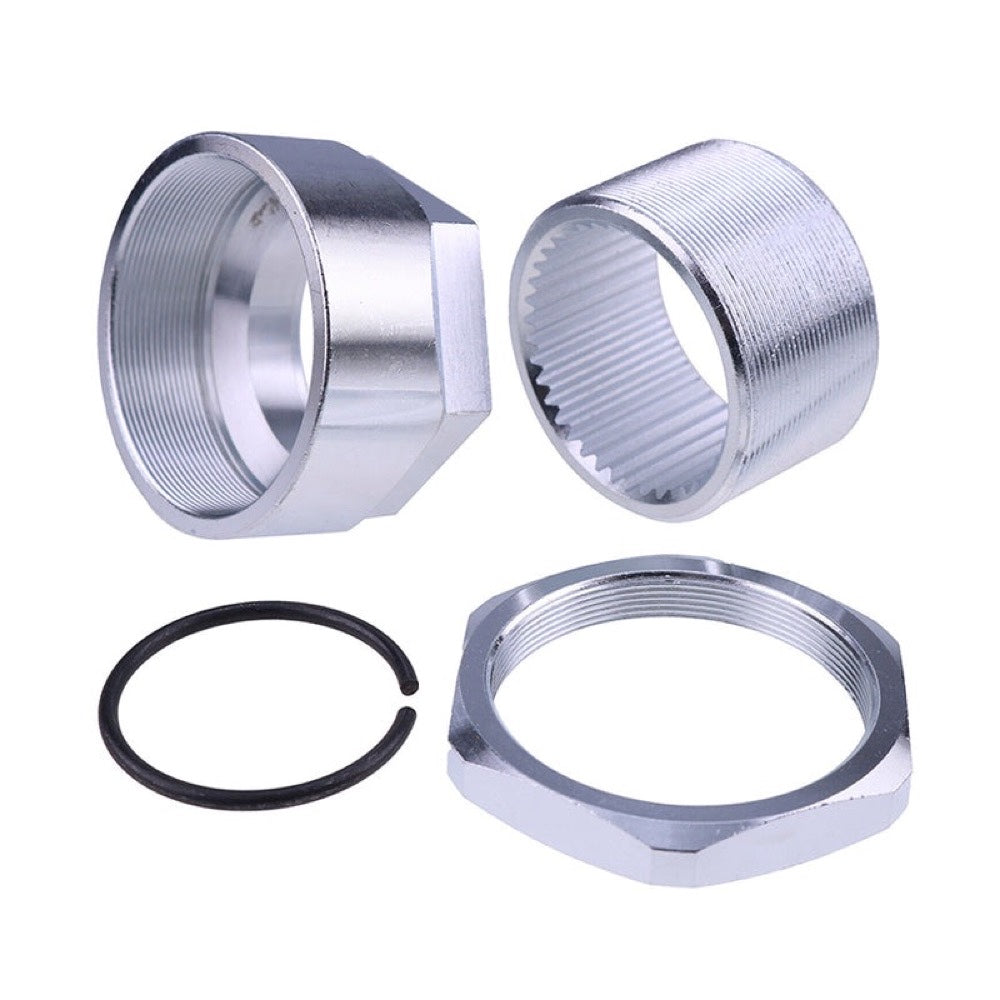 Rear Axle Lock Jam Sleeve Nut Clip 43127-HA2-000 90308-HB9-000 fits Honda ATV ATC250R TRX250X TRX300X TRX350 TRX400X