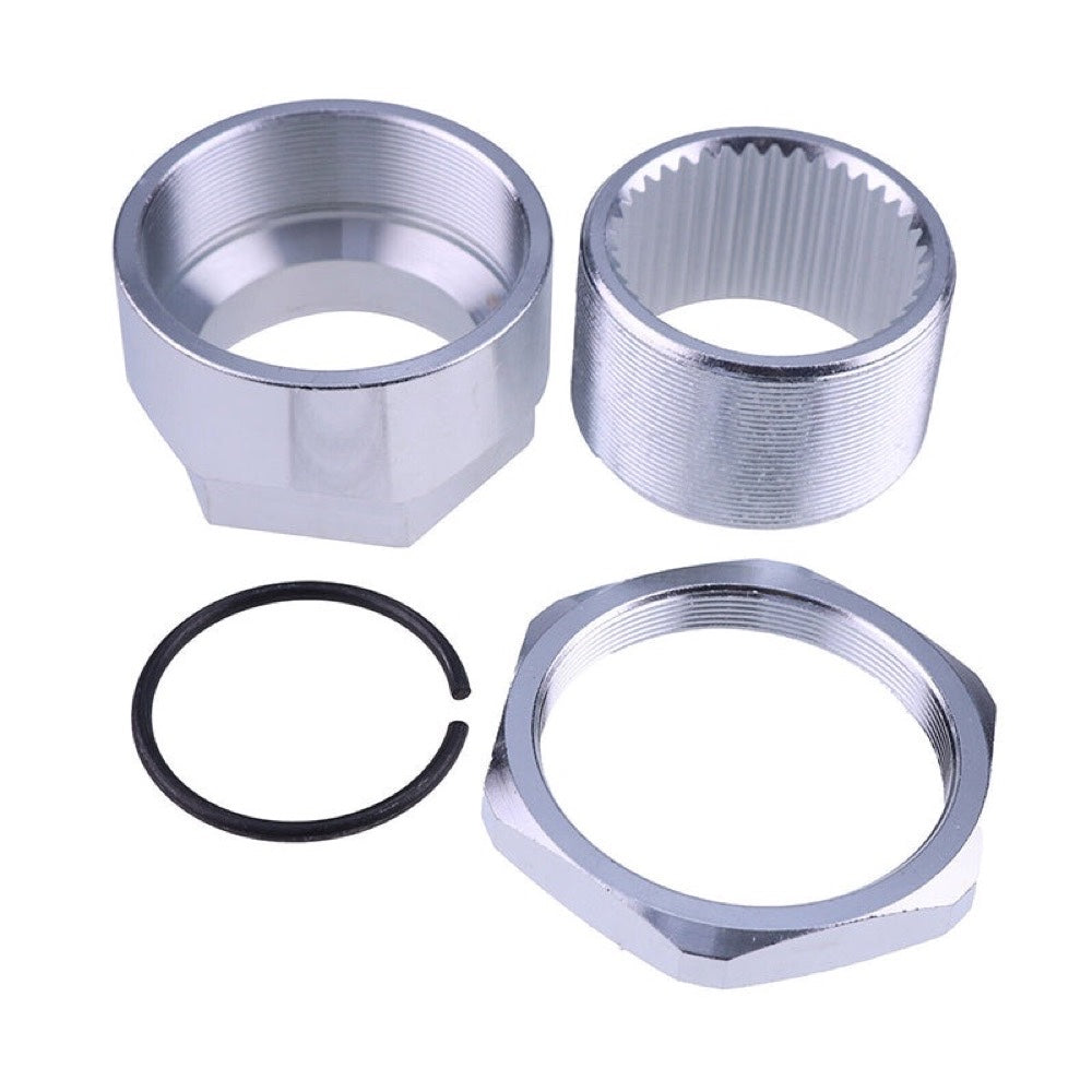 Rear Axle Lock Jam Sleeve Nut Clip 43127-HA2-000 90308-HB9-000 fits Honda ATV ATC250R TRX250X TRX300X TRX350 TRX400X