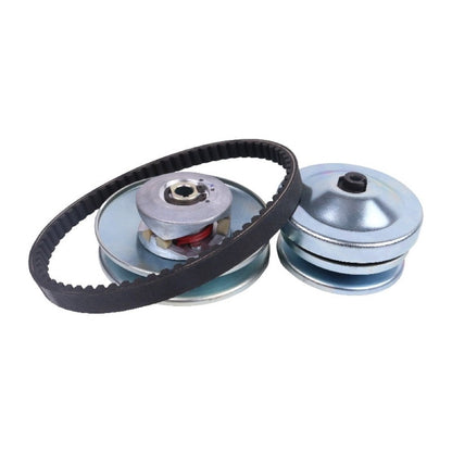 Rear Clutch Drive Pulley and Belt fits Coleman Go Kart KT196 CK196 196cc Torque Converter