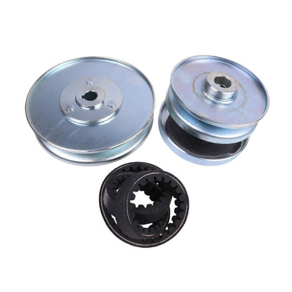 Rear Clutch Drive Pulley and Belt fits Coleman Go Kart KT196 CK196 196cc Torque Converter