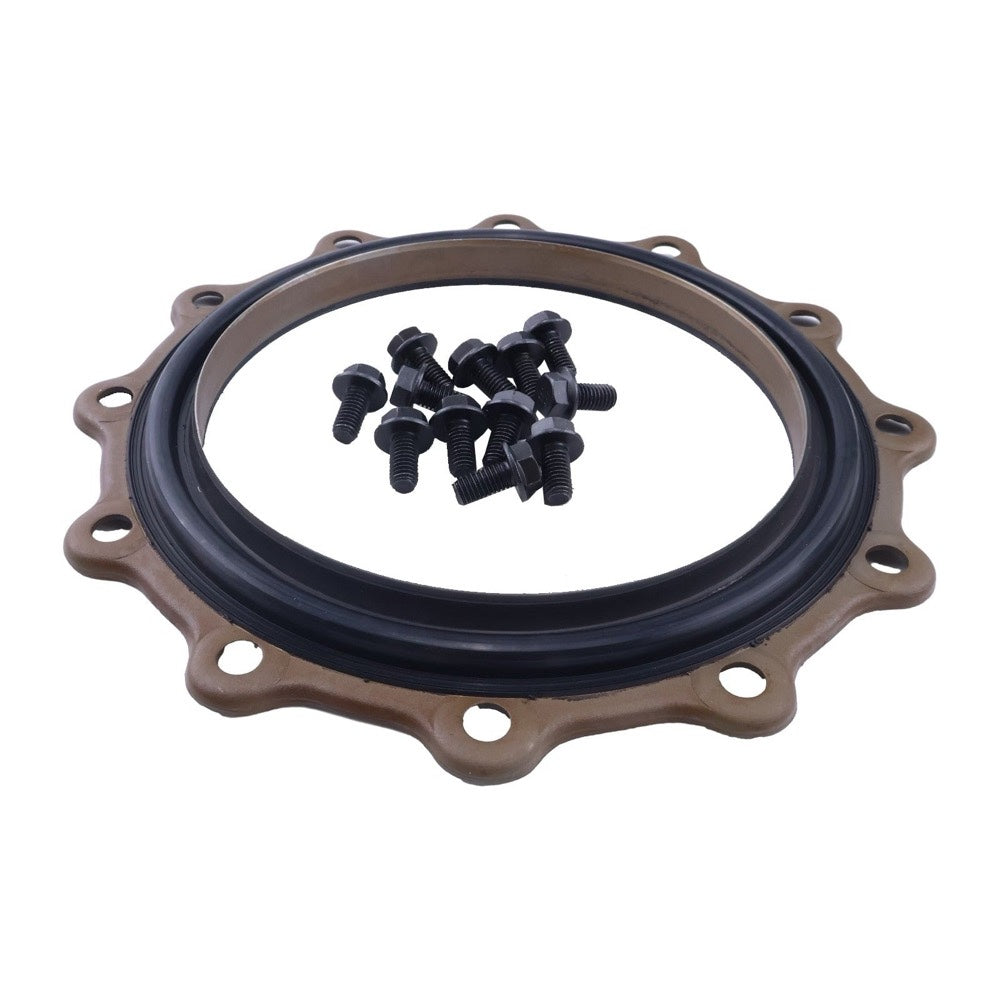 Rear Crankshaft Seal Kit 4089542 fits Cummins Engine ISM11 M11 QSM11 X15 ISM Hyundai Loader HL780-7A Excavator R450LC-7A R480LC-9 R500LC-7A R520LC-9