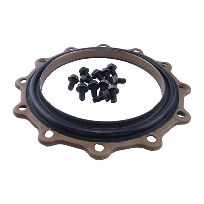Rear Crankshaft Seal Kit 4089542 fits Cummins Engine ISM11 M11 QSM11 X15 ISM Hyundai Loader HL780-7A Excavator R450LC-7A R480LC-9 R500LC-7A R520LC-9