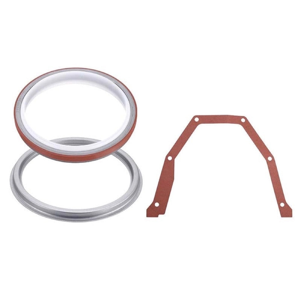 Rear Main Crankshaft Oil Seal kit 3925529 compatible with Cummins Engine 6C 4B 4BT 4BTA 6B 6BT 6BTA ISB 5.9L ISB6.7 ISB5.9 QSB