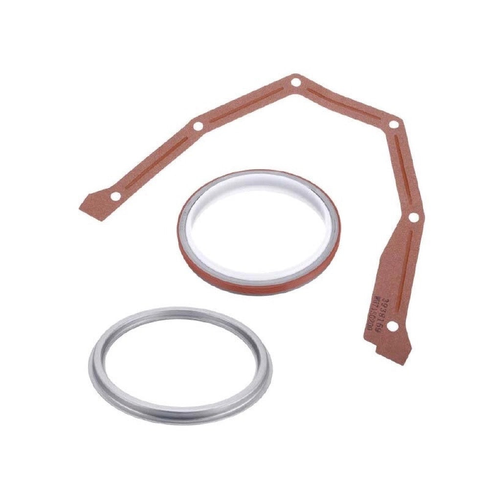 Rear Main Crankshaft Oil Seal kit 3925529 compatible with Cummins Engine 6C 4B 4BT 4BTA 6B 6BT 6BTA ISB 5.9L ISB6.7 ISB5.9 QSB