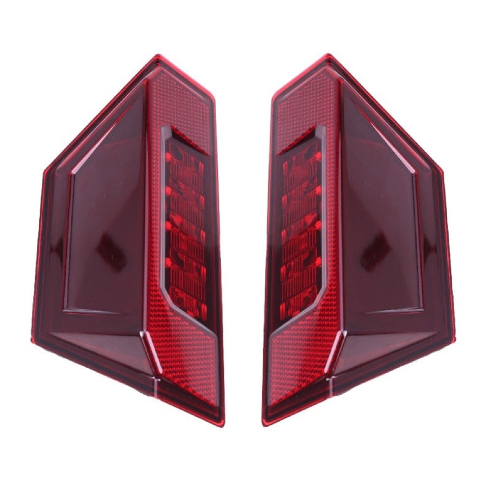 Red Left & Right Rear Tail Light 2412774 2411866 for use with Polaris UTV Ranger 570 900 General XP 1000 Snowmobile ProStar S4 Patriot Boost 9R 850 650 Indy
