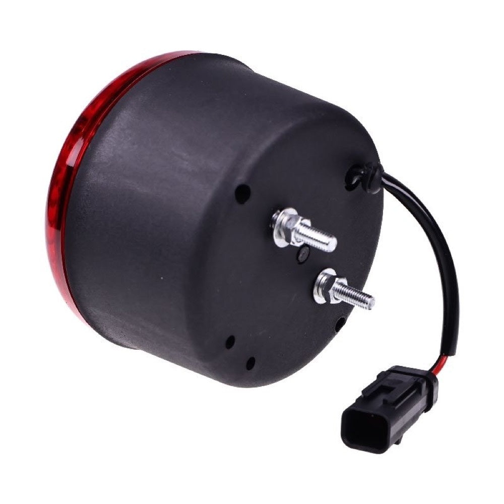 Red Rear Fog Light Basic Lamp Assembly 262-4727 fits Caterpillar CAT Loader 422E 428E 432E 434E 442E 444E 906H 907H 908H
