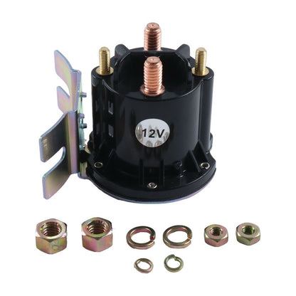 Relay Switch DC Contactor Solenoid 684-1261-212 compatible with Trombetta PowerSeal 4 Terminals Current 150A Max 800A with Nuts and Bolts