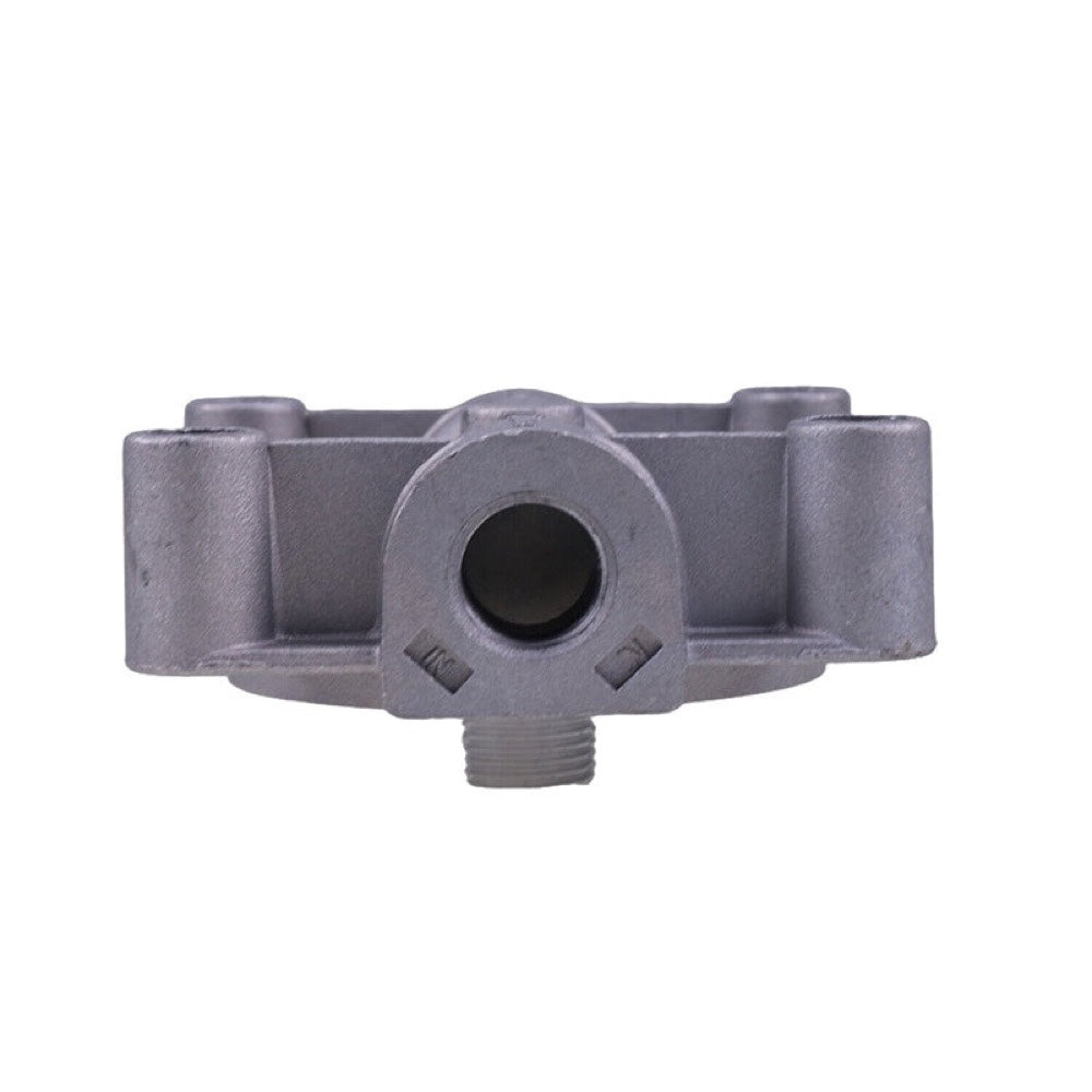 Remote Mount Coolant Filter Head 204163S compatible with Cummins Engine L8.9 G8.3 ISC CM850