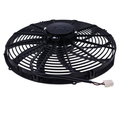 Replacement fits SPAL 12V 16.00" High Performance Pusher Fan 30102047 VA18-AP70/LL-86S Straight Blades