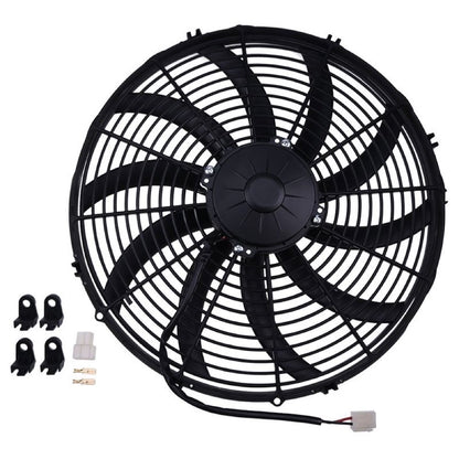 Replacement fits SPAL 12V 16.00" High Performance Pusher Fan 30102047 VA18-AP70/LL-86S Straight Blades