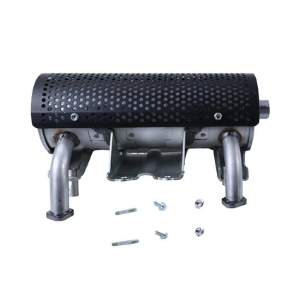 Right Exhaust Muffler Assembly with Mounting Bracket 18310-Z6L-013 06183-Z6L-020 fits Honda Engine GX630 GX660 GX690