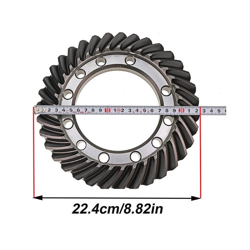 Ring & Pinion Gear Set 175956A1 suitable for CASE Backhoe Loader 570MXT 570LXT 580L 580M 580SL Forklift 585G 586G 588G New Holland LV80 U80 U80B