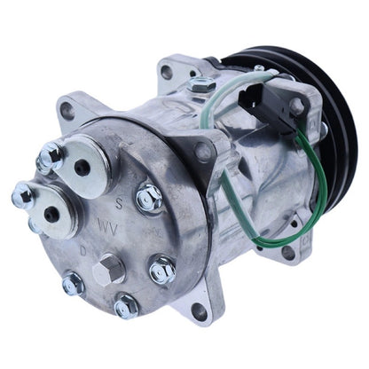 Sanden SD7H15 Air Conditioning Compressor VOE111044194 compatible with Volvo Wheel Loader L90E L90D L70E L70D L60E L50E