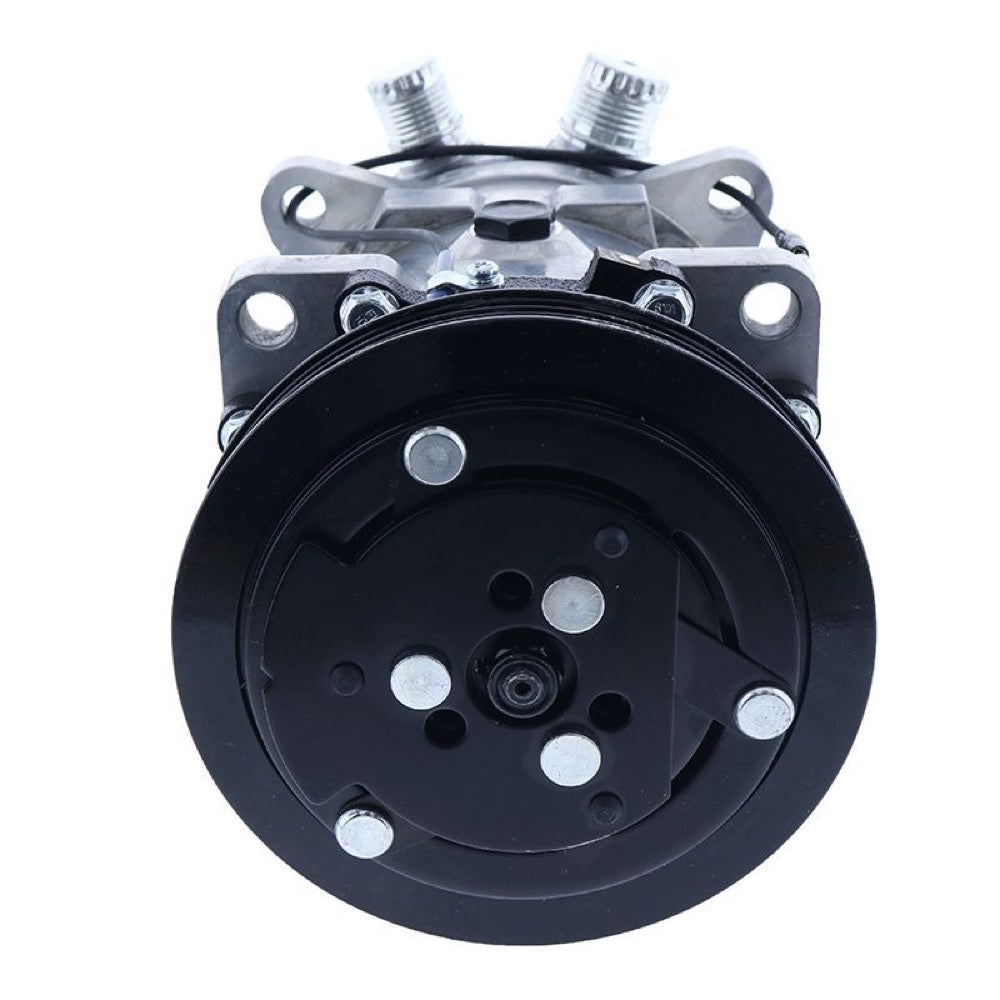 SD5H11 A/C Compressor 6372 84321961 47741862 suitable for CASE Loader TR340 TV380 SV250 SV280 SV300 TR270 SV340 TR310 TR320 SR200 SR210 SR220 SR240 SR250 SR270