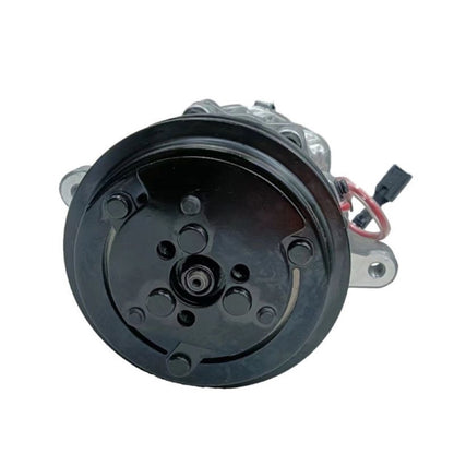 SD7B10 12V A/C Compressor FYD00007143 suitable for John Deere 30G 30P 35G 35P 50G 50P Hitachi ZAXIS30U-5N ZAXIS35U-5N ZAXIS50U-5N