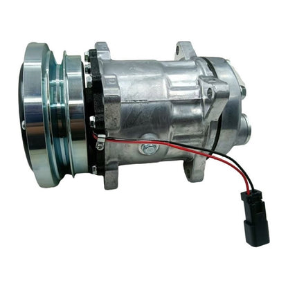 SD7H15 12V A/C Compressor 3E-1907 3E-1908 fits Caterpillar CAT 933 939 906 908 416B 426B 428C 436C 420D 428D 432D 442D