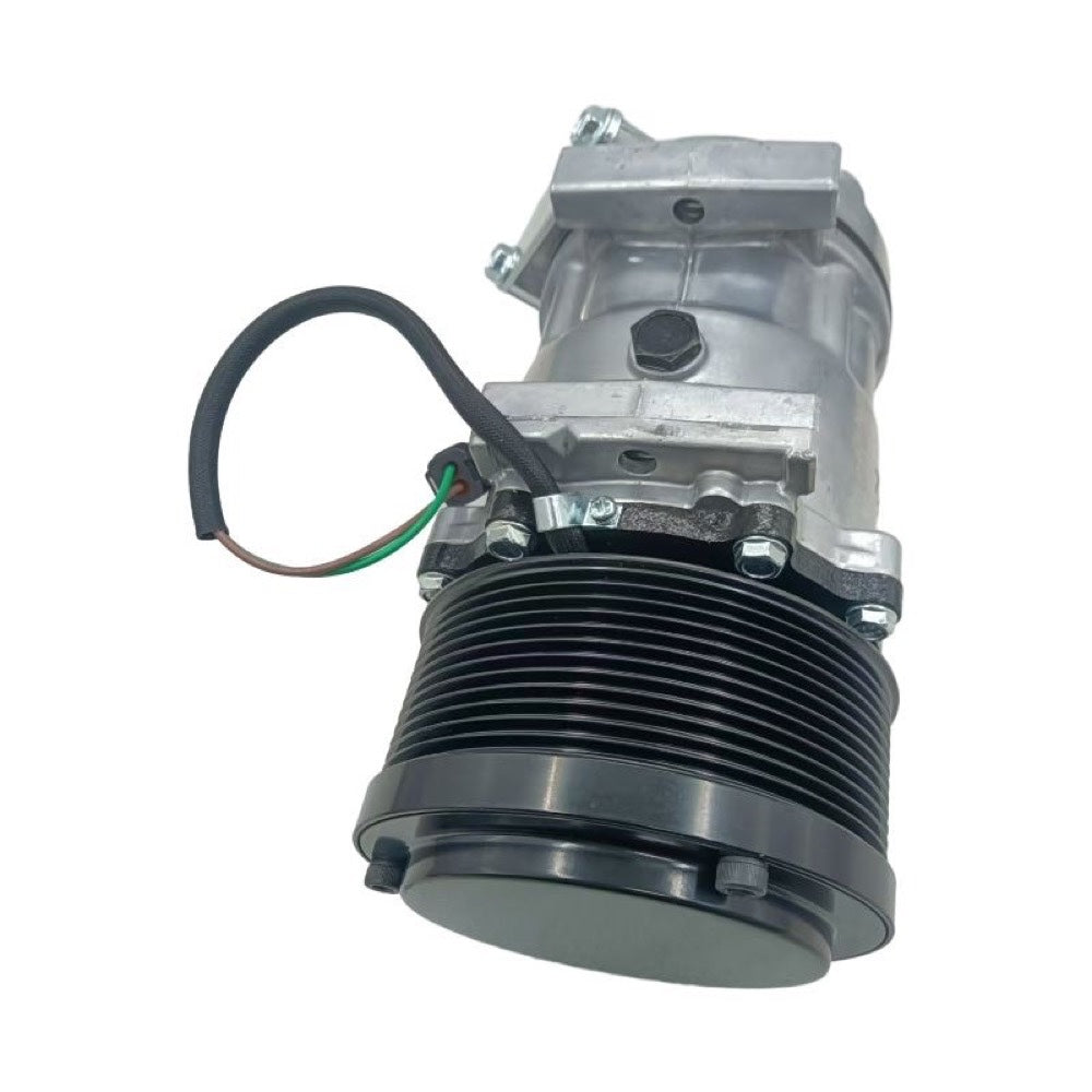 SD7H15 A/C Compressor 372-9295 compatible with Caterpillar CAT Excavator 320E 320D 324E 329E 323DL 326F 330F 335F
