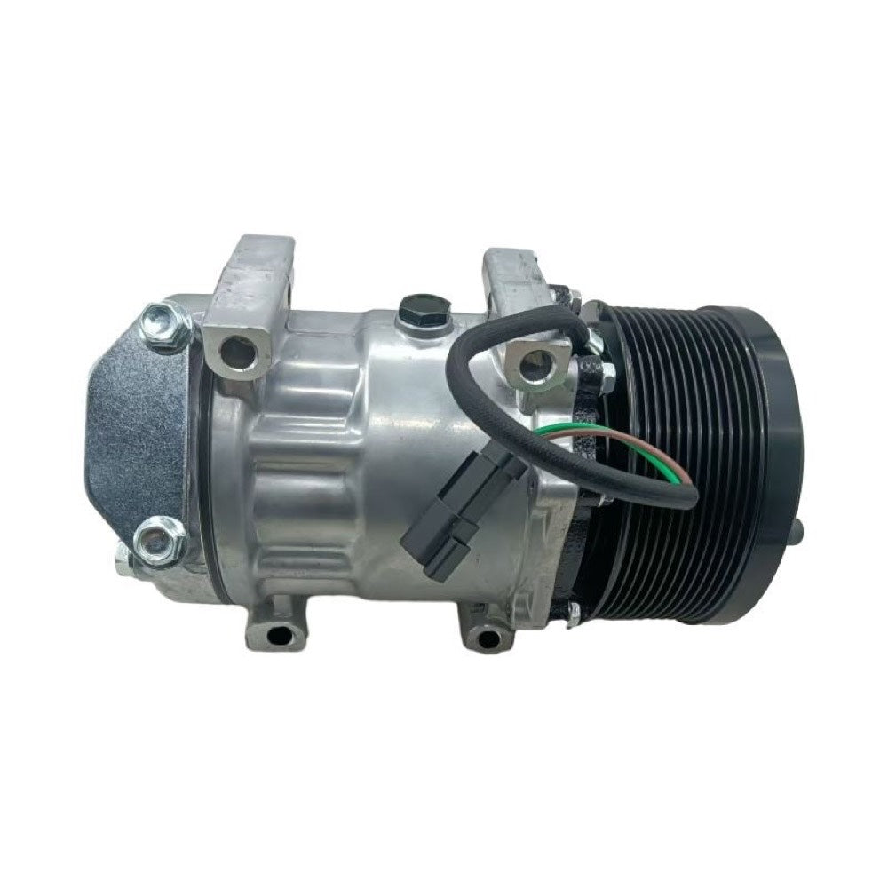 SD7H15 A/C Compressor 372-9295 compatible with Caterpillar CAT Excavator 320E 320D 324E 329E 323DL 326F 330F 335F