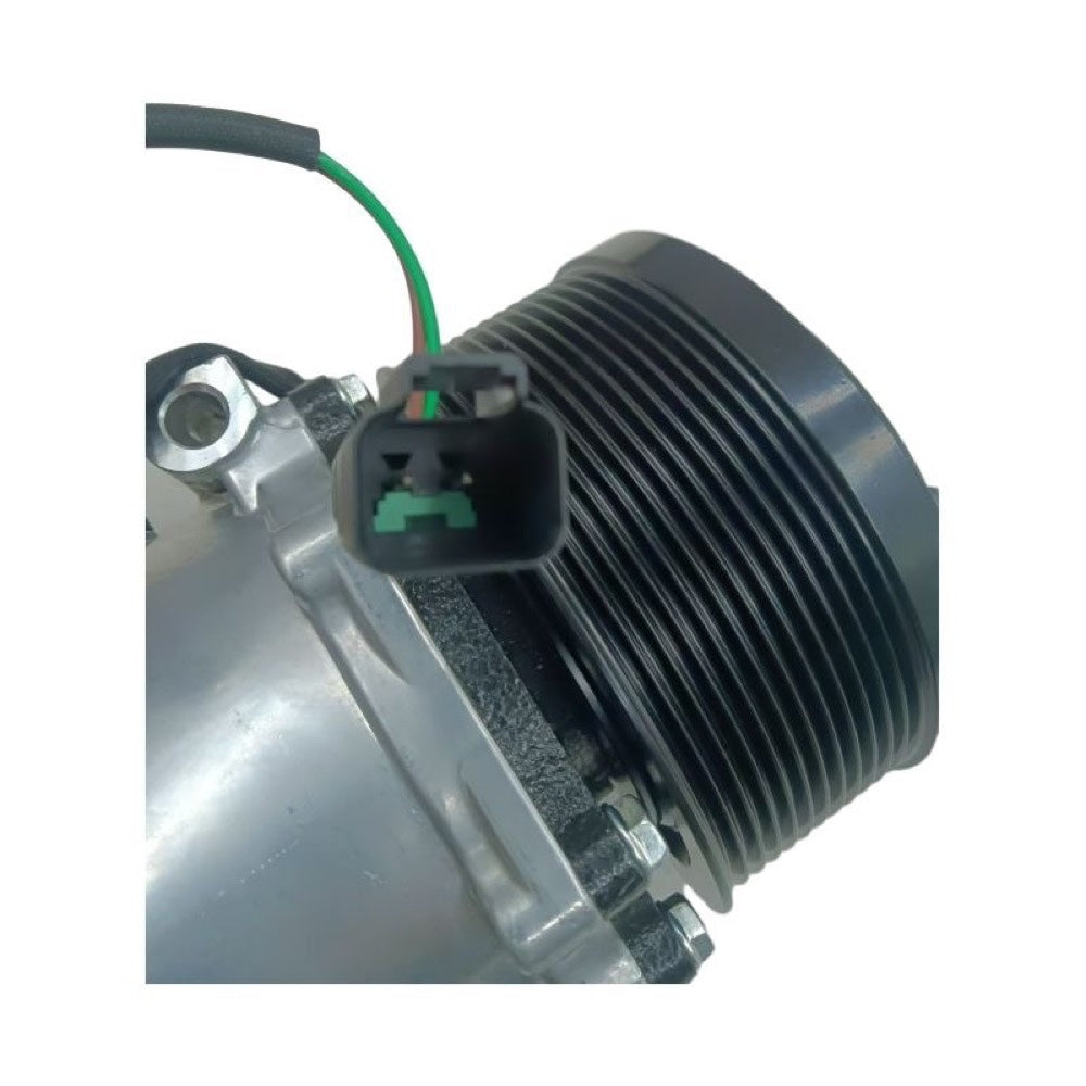 SD7H15 A/C Compressor 372-9295 compatible with Caterpillar CAT Excavator 320E 320D 324E 329E 323DL 326F 330F 335F