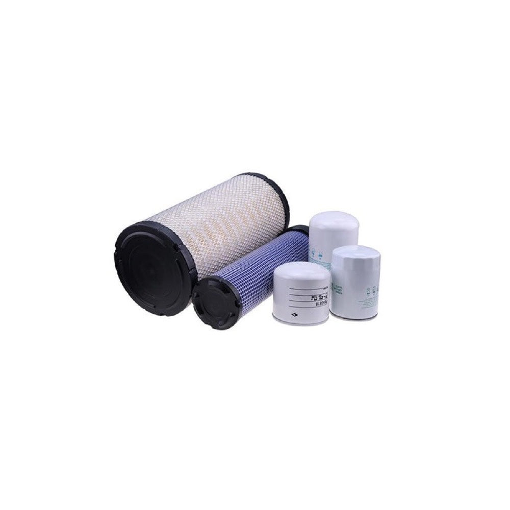 Service Filter Kit for use with Kubota Engine V3800-TIEF4 Compact Track Loader SVL95-2S