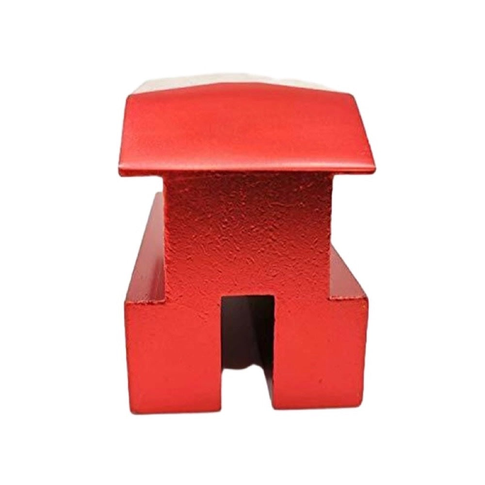 Set of 4 Jack Lifting Pad Anodized Aluminum JACKPAD08-RD-4 compatible with 6th Generation Chevrolet Camaro 16-18