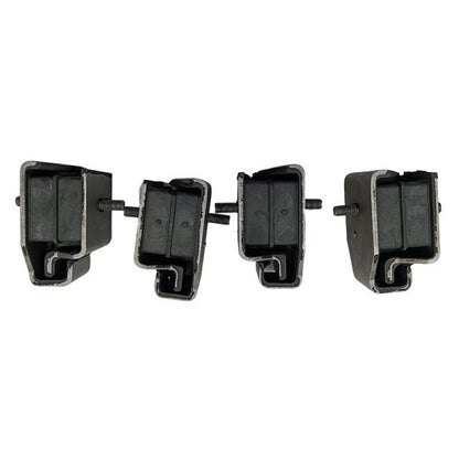 Set of 4 pcs Engine Mount 20T-01-71310 for use with Komatsu WA30-5 WA20-2 PC25-1 WA50-3 WA40-3 PC30-7 PC45 PC40R-7 PC38UU-2