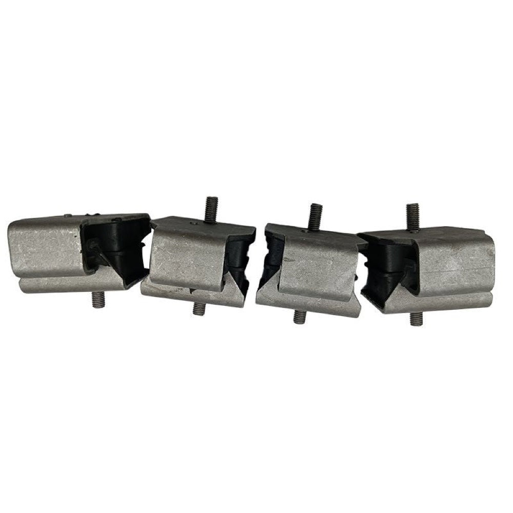 Set of 4 pcs Engine Mount 20T-01-71310 for use with Komatsu WA30-5 WA20-2 PC25-1 WA50-3 WA40-3 PC30-7 PC45 PC40R-7 PC38UU-2