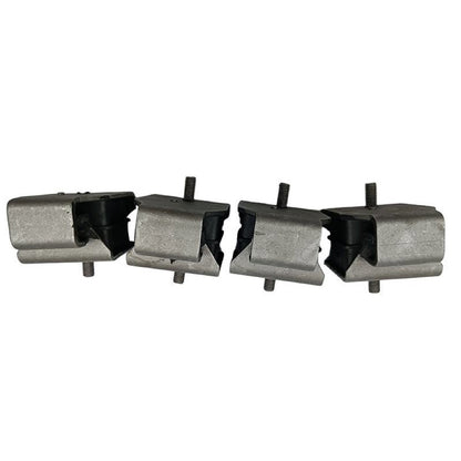 Set of 4 pcs Engine Mount 20T-01-71310 for use with Komatsu WA30-5 WA20-2 PC25-1 WA50-3 WA40-3 PC30-7 PC45 PC40R-7 PC38UU-2