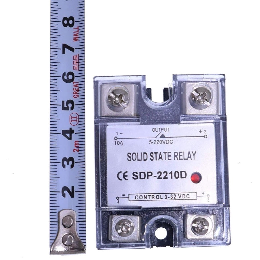 Solid State Relay SSR DC-DC 10A 3-32VDC/5-220VDC 10A Replace Crydom D1D12/D2D12