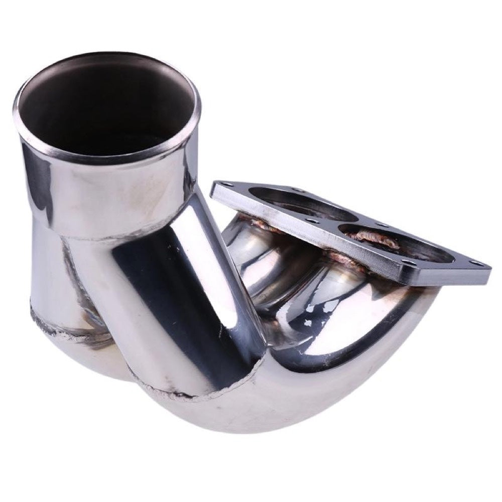 Stainless Steel 3.5" Raw Intake Elbow DGCM0718 fits 07.5-18 Dodge Cummins Engine 6.7 6.7L