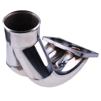 Stainless Steel 3.5" Raw Intake Elbow DGCM0718 fits 07.5-18 Dodge Cummins Engine 6.7 6.7L