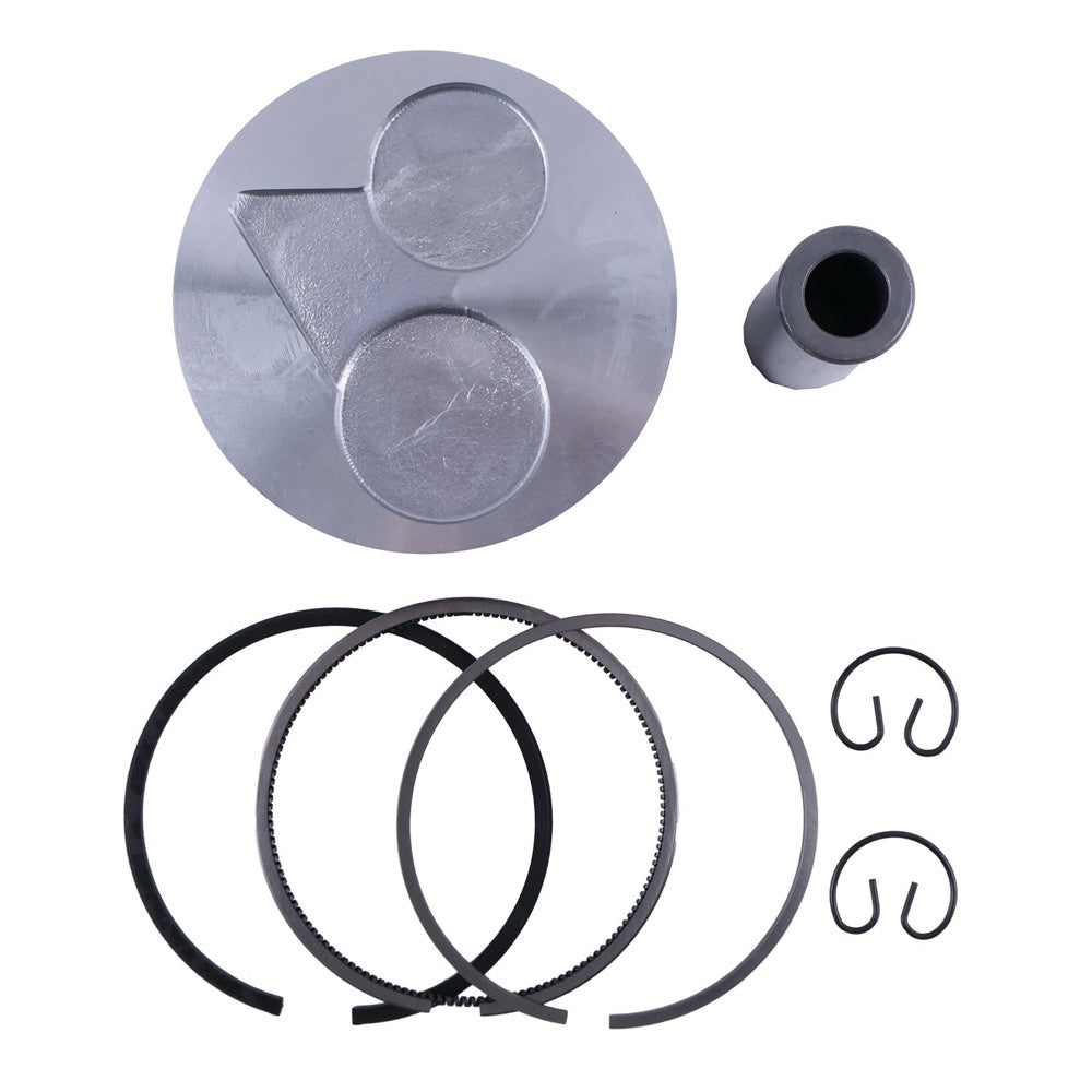 Standard Piston With Ring 1G868-21110 compatible with Kubota Engine V2403 IDI Tractor L3830D BX2670 M7060D Loader R520S1T3 Excavator KX018-4