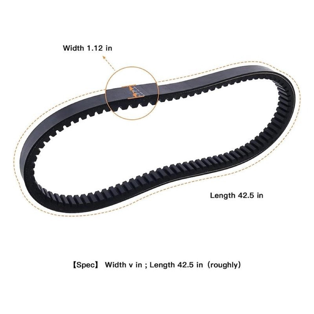 Starter Generator Belt 26414G01 630587 for use with EZGO GAS TXT 2010 2011 2012 2013-2015