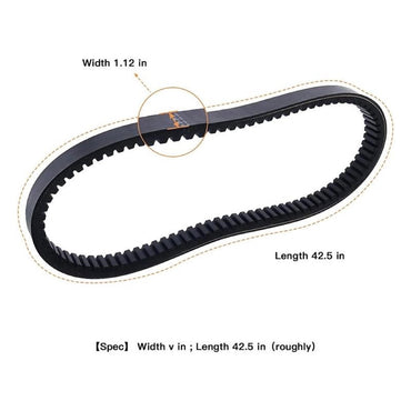 Starter Generator Belt 26414G01 630587 for use with EZGO GAS TXT 2010 2011 2012 2013-2015