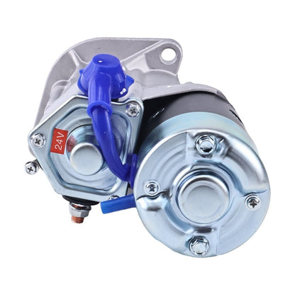 Starter Motor 600-813-2151 for use with Komatsu Engine 4D105-5C 4D105-5D 4D94-2D 4D94-2E 4D94-2F
