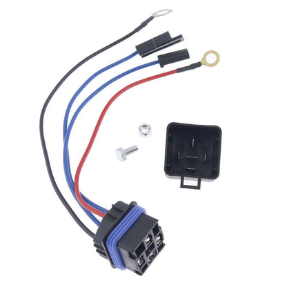 Starter Relay Kit AM107421 for use with Kawasaki Engine FC420V John Deere Tractor 130 160 165 170 175 180 185 316 Mower GX75 GX95 RX63 SX75 SX95 SRX75 SRX95