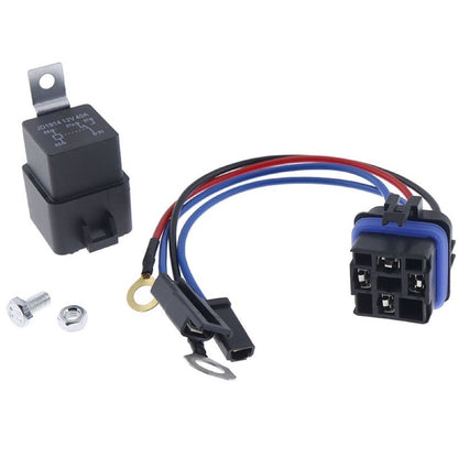 Starter Relay Kit AM107421 for use with Kawasaki Engine FC420V John Deere Tractor 130 160 165 170 175 180 185 316 Mower GX75 GX95 RX63 SX75 SX95 SRX75 SRX95