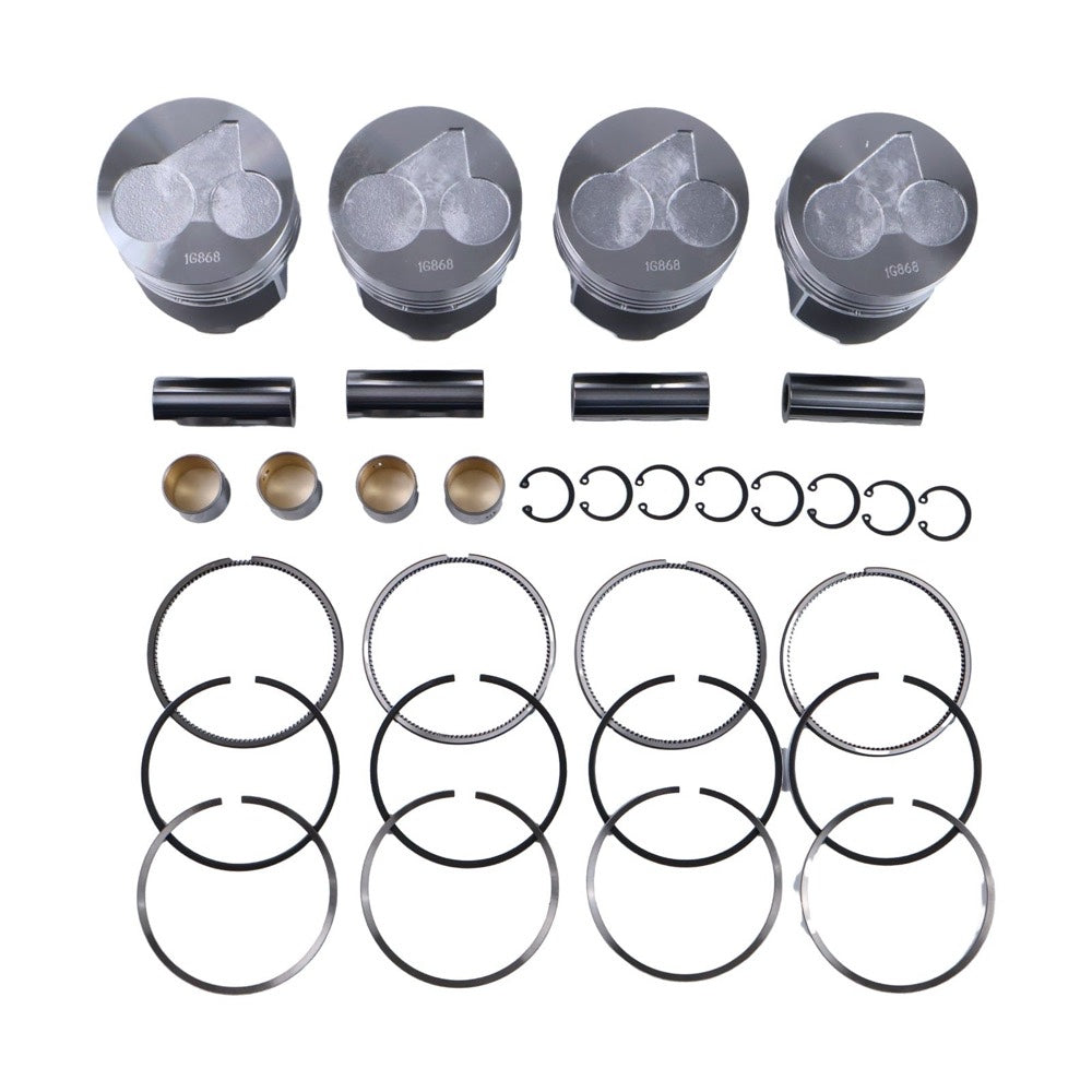 STD Piston Kit with Ring suitable for Kubota Engine V2203 Bobcat 753C 763 773 S130 S150 S160 S185 331 334 341 5600 S175 S530 T190 T140