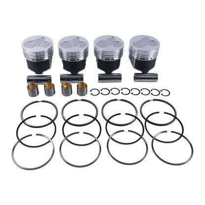 STD Piston Kit with Ring suitable for Kubota Engine V2203 Bobcat 753C 763 773 S130 S150 S160 S185 331 334 341 5600 S175 S530 T190 T140