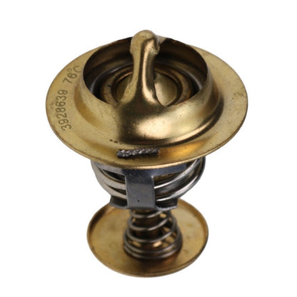 Thermostat 3928639 compatible with Cummins Engine 6CT 8.3L 4B3.9 6B5.9 6C8.3 G8.3 ISC ISL Hyundai Excavator R290LC3 R320LC3