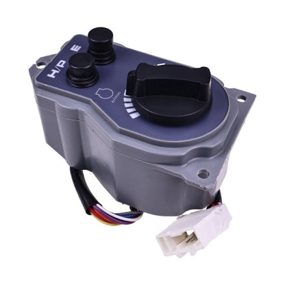 Throttle Knob Controller 4341545 fits Hitachi Excavator EX100-5 EX110M-5 EX120-5 EX135USR EX200-3 EX200-5 EX210H-5 EX220-5 EX230-5 EX300LC-5 EX330LC-5 EX385USR