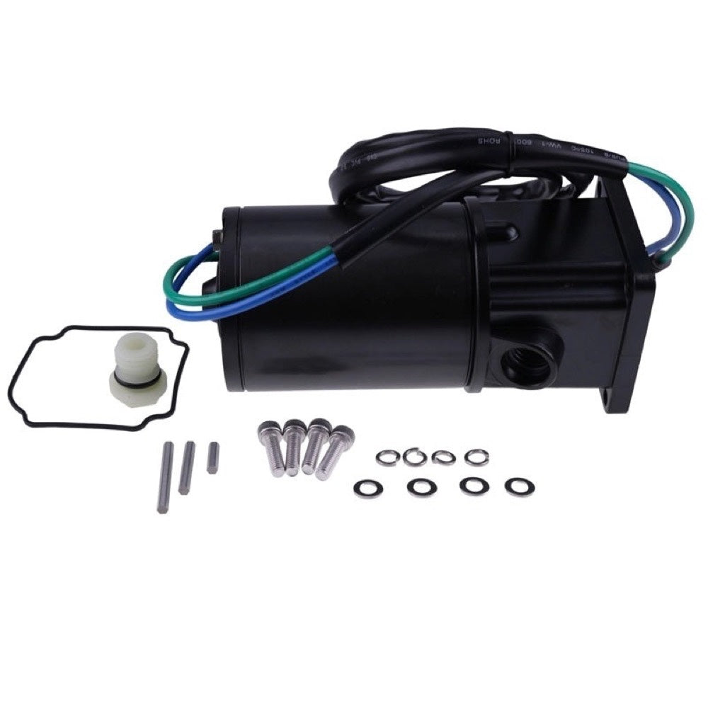 Tilt Trim Motor 15-10827 for use with Mercury Mariner Force 40-125 HP Single Ram 2 Wire 4 Bolt