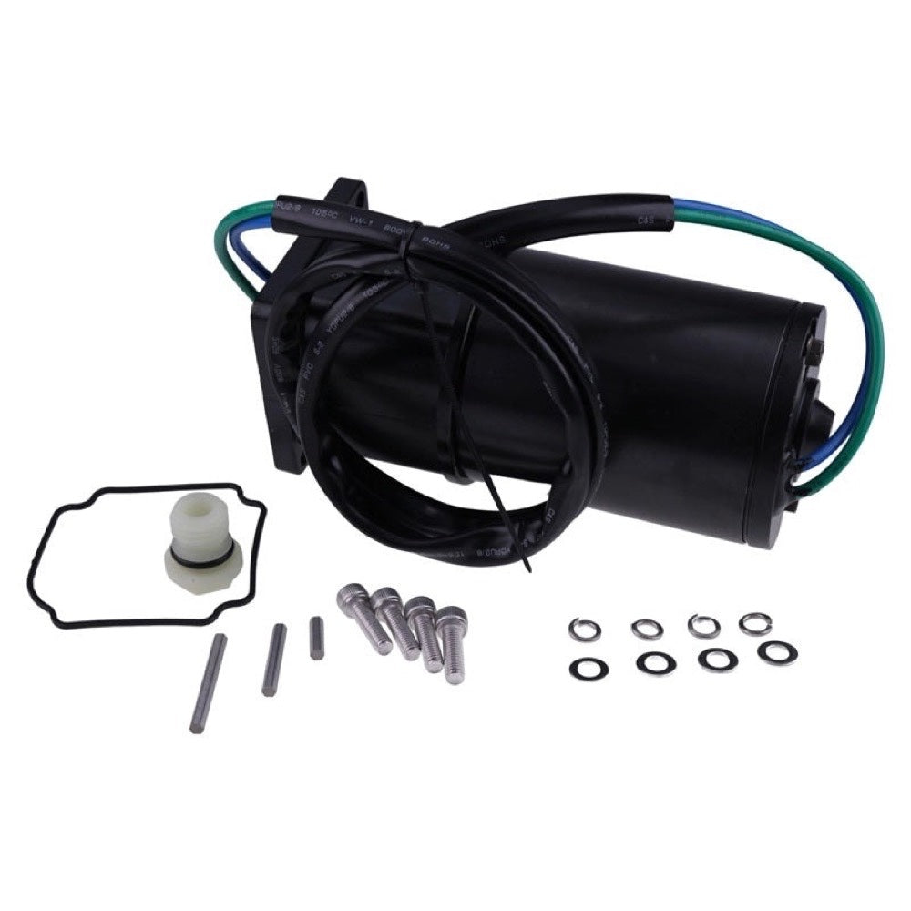 Tilt Trim Motor 15-10827 for use with Mercury Mariner Force 40-125 HP Single Ram 2 Wire 4 Bolt