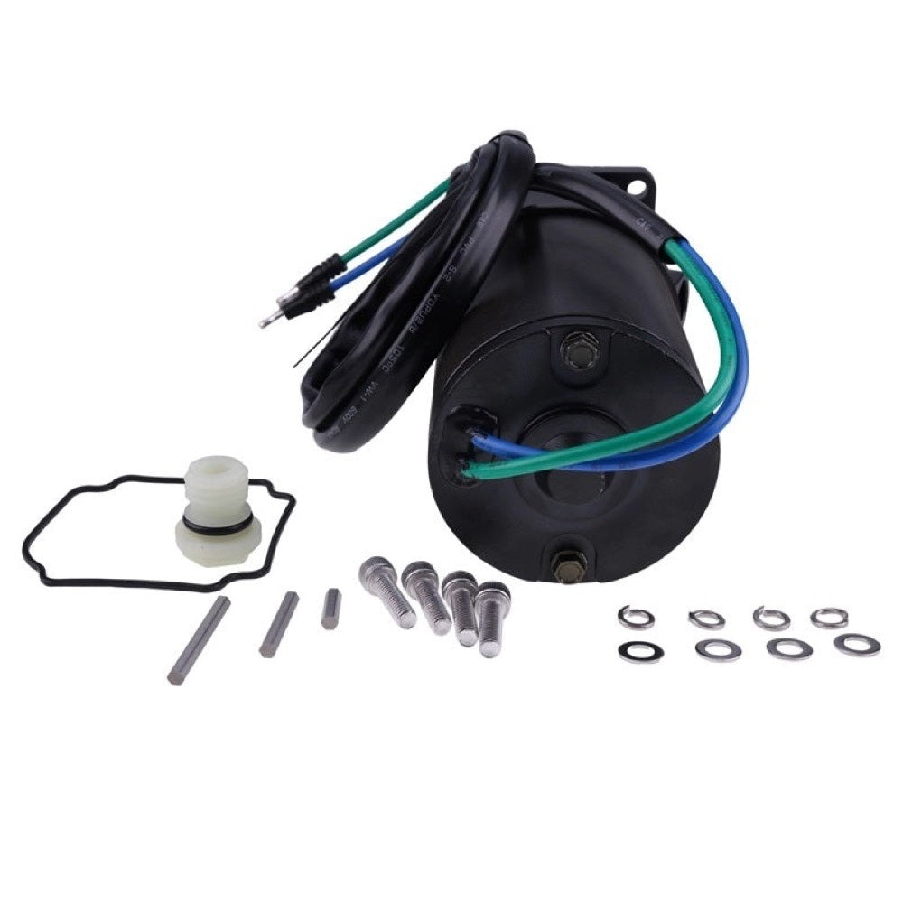 Tilt Trim Motor 15-10827 for use with Mercury Mariner Force 40-125 HP Single Ram 2 Wire 4 Bolt