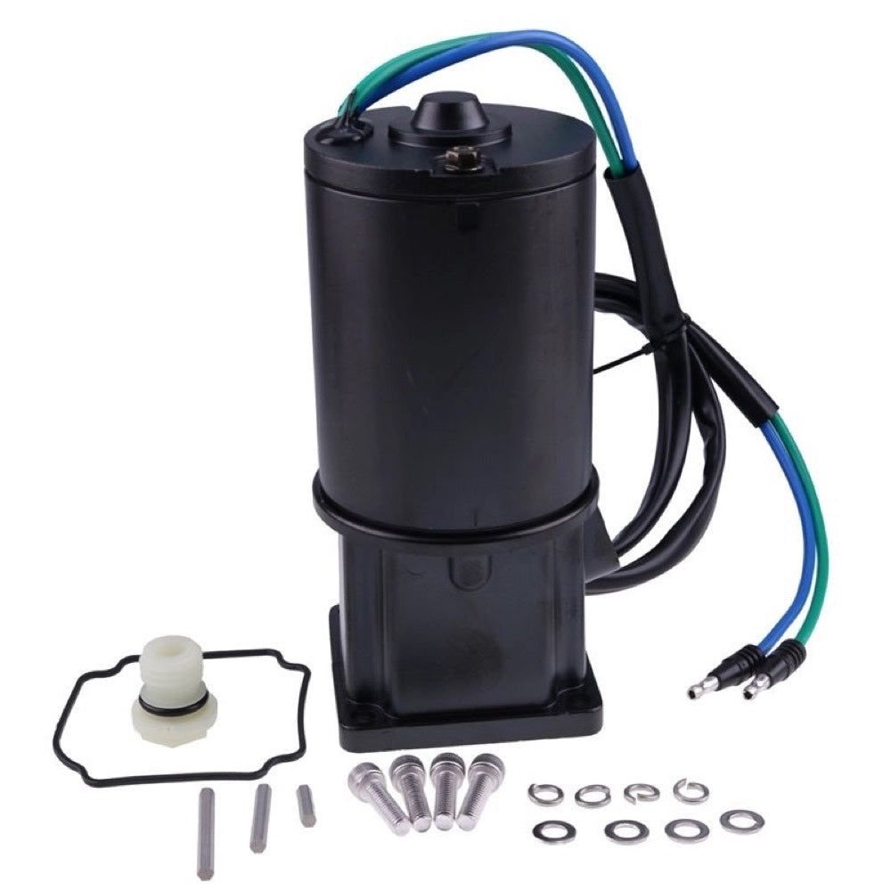 Tilt Trim Motor 15-10827 for use with Mercury Mariner Force 40-125 HP Single Ram 2 Wire 4 Bolt